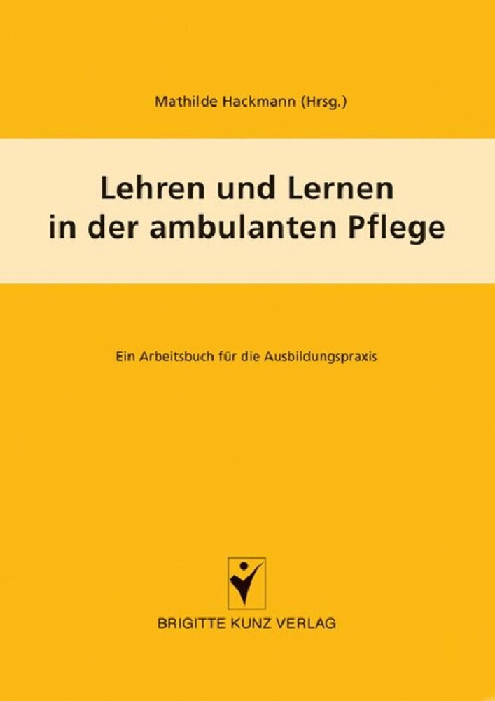 Lehren und Lernen in der ambulanten Pflege main product photo