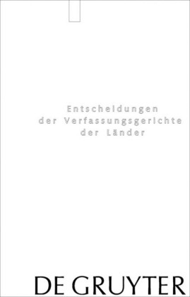 Entscheidungen der Verfassungsgerichte der Länder
