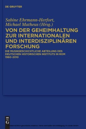 Von der Geheimhaltung zur internationalen und interdisziplinären Forschung