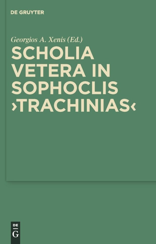 Scholia vetera in Sophoclis 'Trachinias' main product photo