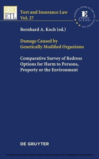 Damage Caused by Genetically Modified Organisms main product photo