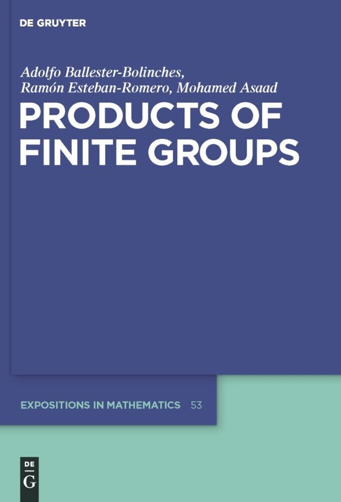 Products of Finite Groups main product photo