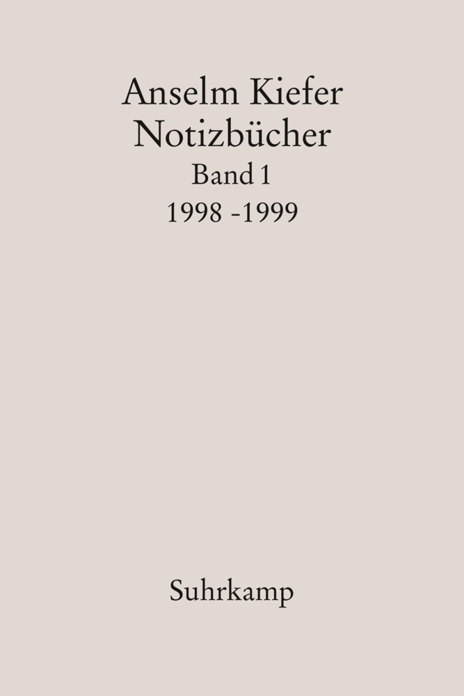 Notizbücher. Bd.1 main product photo
