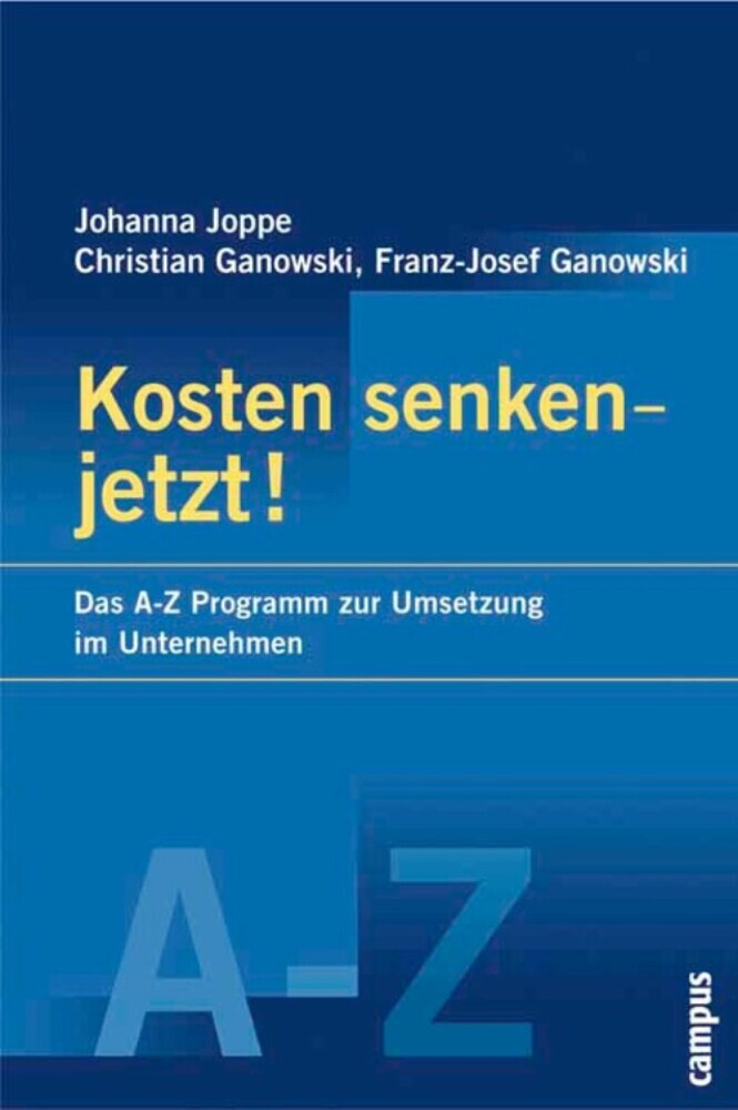 Kosten senken - jetzt! main product photo