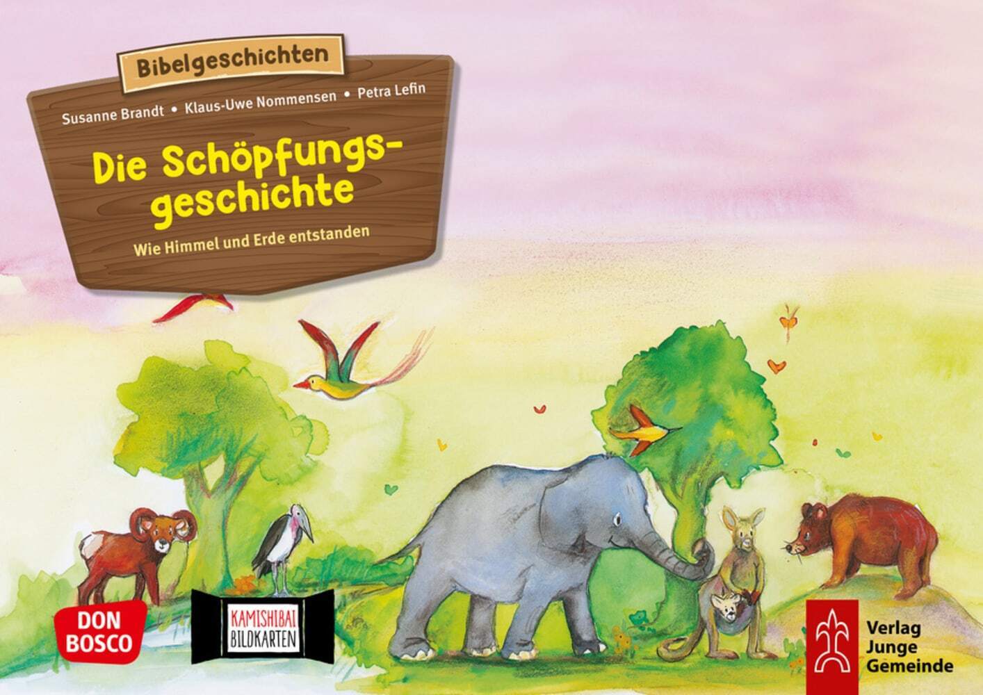 Die Schöpfungsgeschichte. Wie Himmel und Erde entstanden. Kamishibai Bildkartenset main product photo