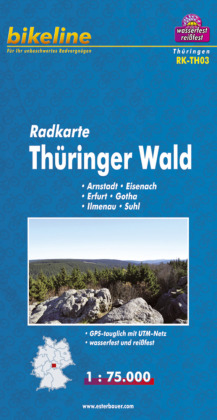 Bikeline Radkarte Thüringer Wald