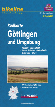 Bikeline Radkarte Göttingen und Umgebung