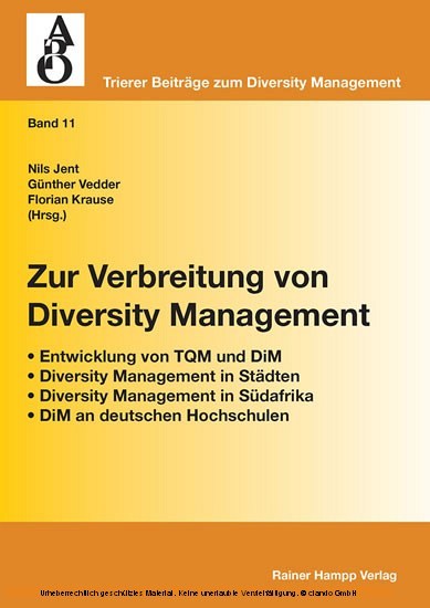 Zur Verbreitung von Diversity Management main product photo