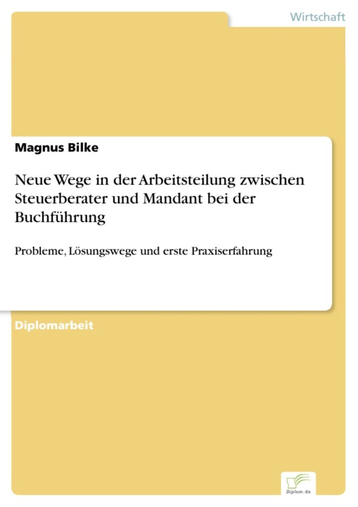 Neue Wege in der Arbeitsteilung zwischen Steuerberater und Mandant bei der Buchführung main product photo