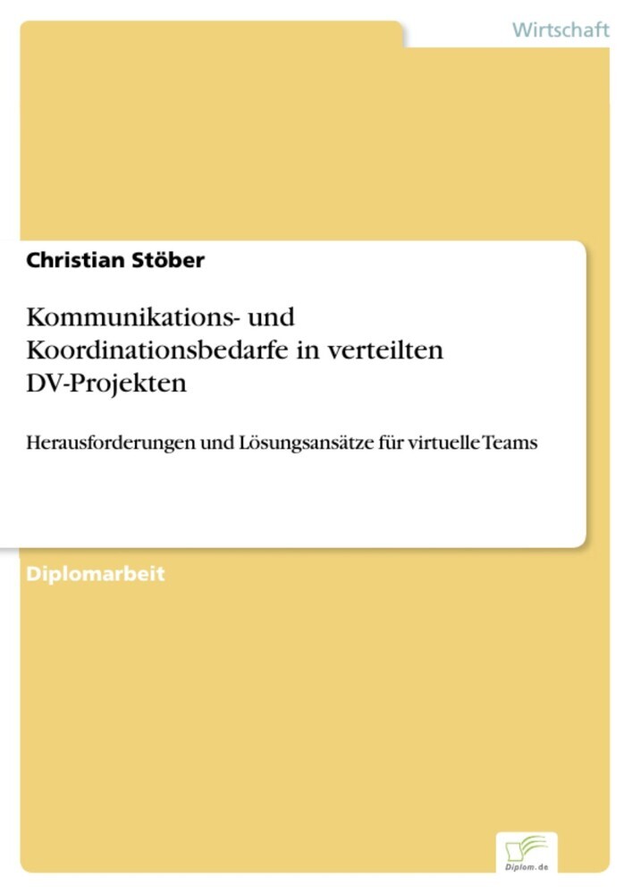 Kommunikations- und Koordinationsbedarfe in verteilten DV-Projekten main product photo