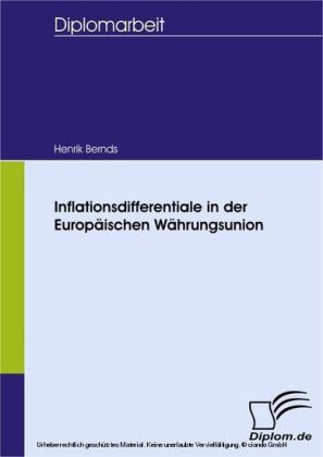Inflationsdifferentiale in der Europäischen Währungsunion main product photo
