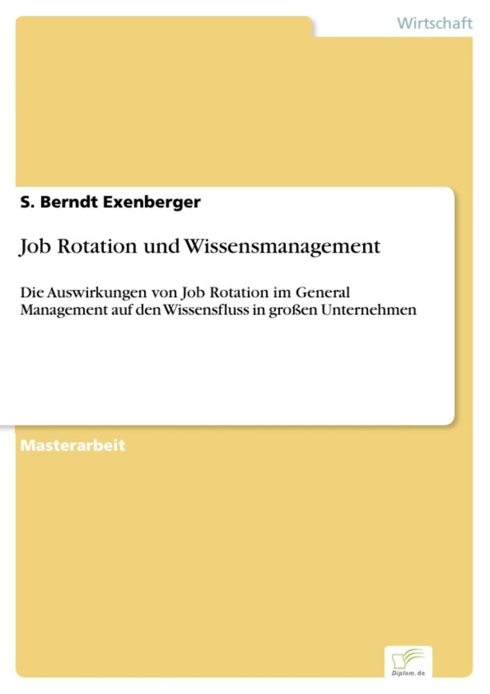 Job Rotation und Wissensmanagement main product photo