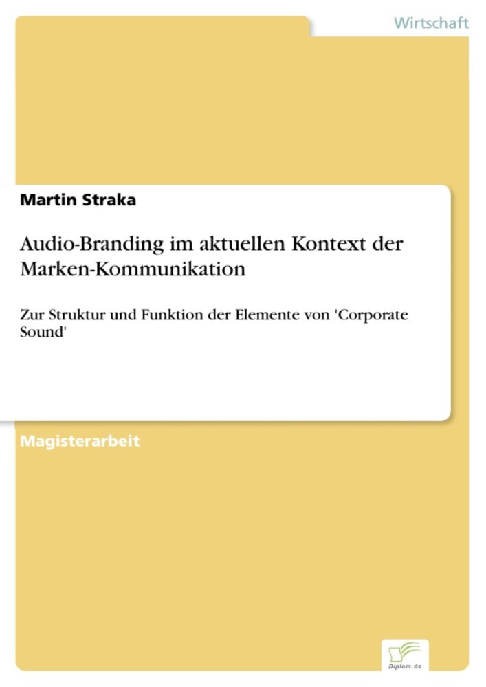 Audio-Branding im aktuellen Kontext der Marken-Kommunikation main product photo