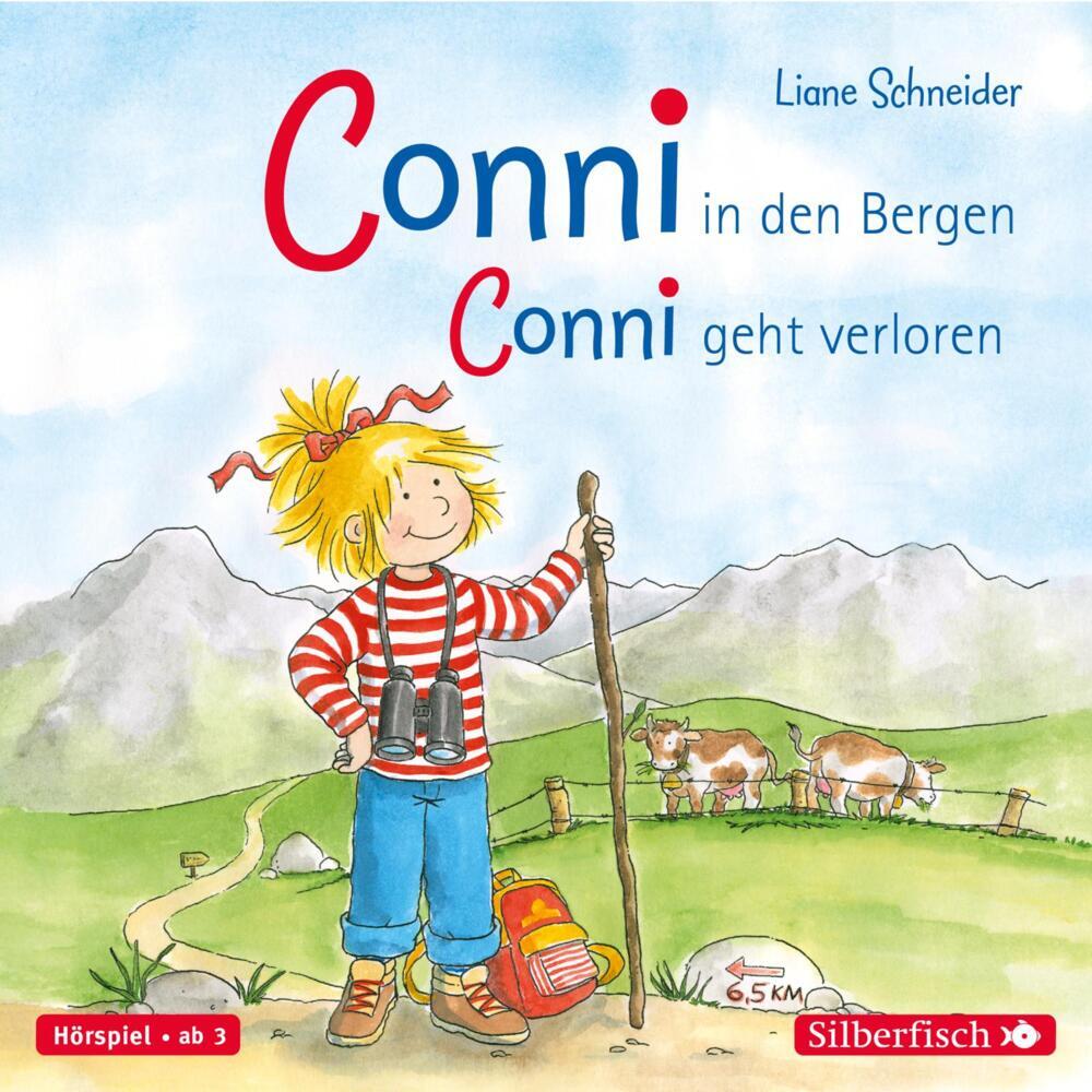 Conni in den Bergen / Conni geht verloren, 1 Audio-CD main product photo