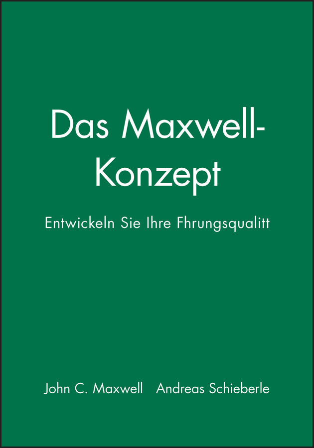 Das Maxwell-Konzept main product photo