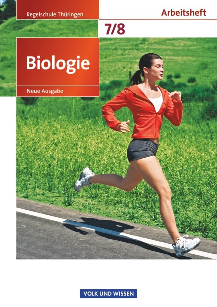 Biologie - Ausgabe Volk und Wissen - Regelschule Thüringen - Neue Ausgabe - 7./8. Schuljahr main product photo