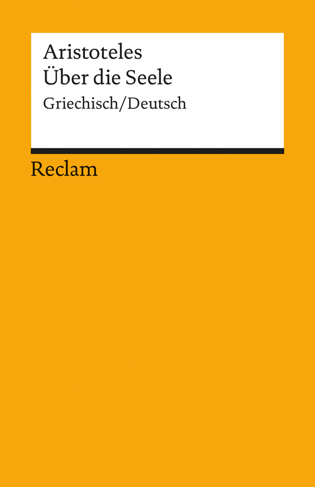 Über die Seele. Griechisch/Deutsch main product photo