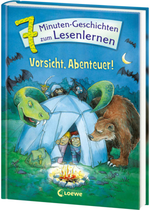 Leselöwen - Das Original -  7-Minuten-Geschichten zum Lesenlernen - Vorsicht, Abenteuer!