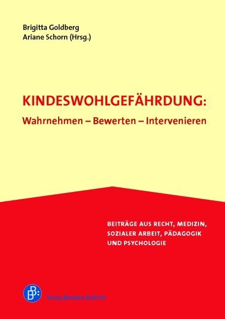 Kindeswohlgefährdung: Wahrnehmen - Bewerten - Intervenieren main product photo
