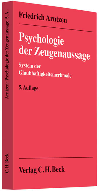 Psychologie der Zeugenaussage main product photo