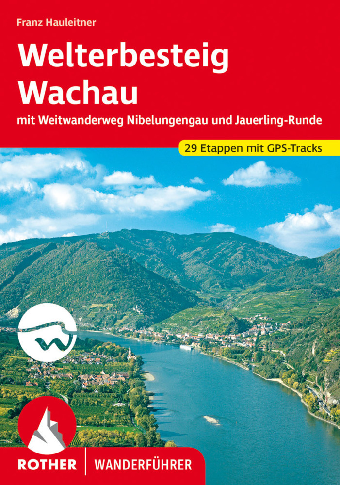Rother Wanderführer Welterbesteig Wachau main product photo