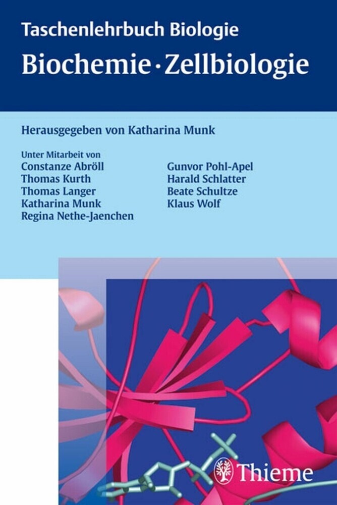Taschenlehrbuch Biologie: Biochemie - Zellbiologie main product photo