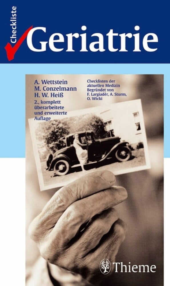 Checkliste Geriatrie main product photo