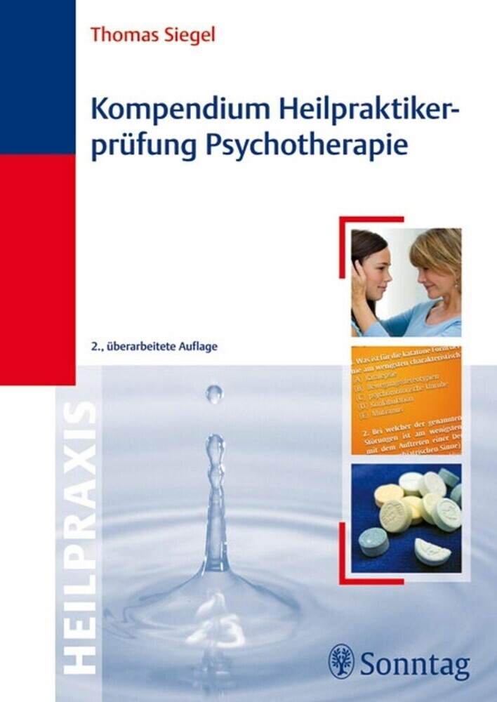 Kompendium Heilpraktikerprüfung Psychotherapie main product photo