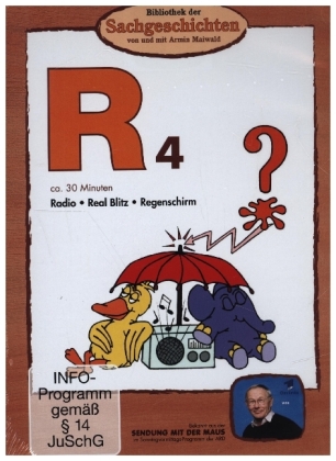Bibliothek der Sachgeschichten - R4, Radio, Real Blitz, Regenschirm, 1 DVD