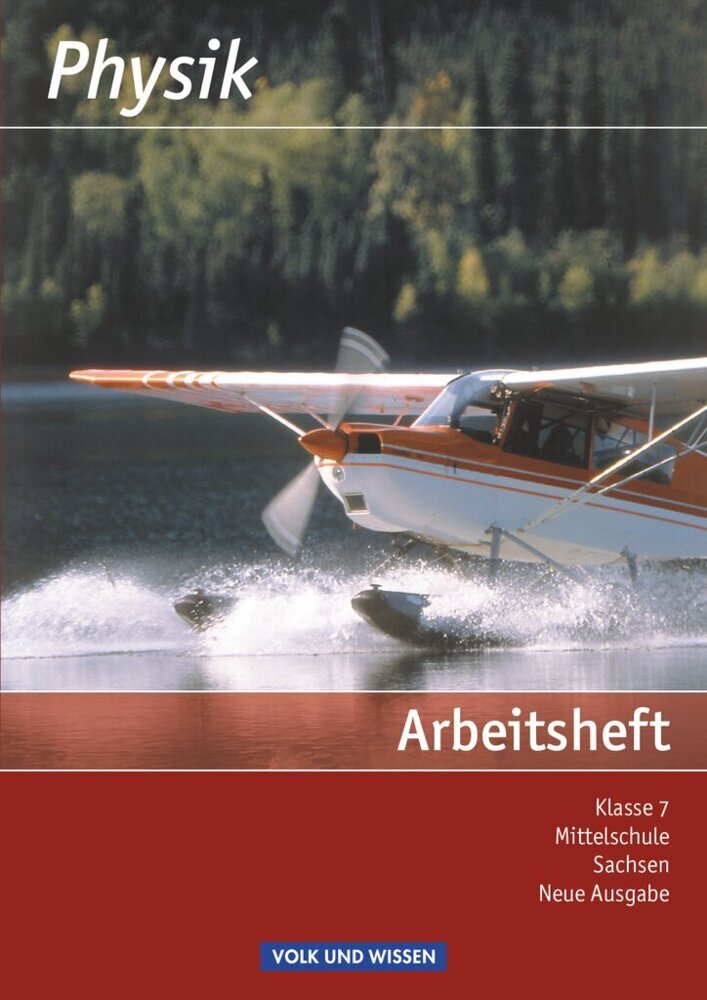 Physik - Ausgabe Volk und Wissen - Mittelschule Sachsen - 7. Schuljahr main product photo