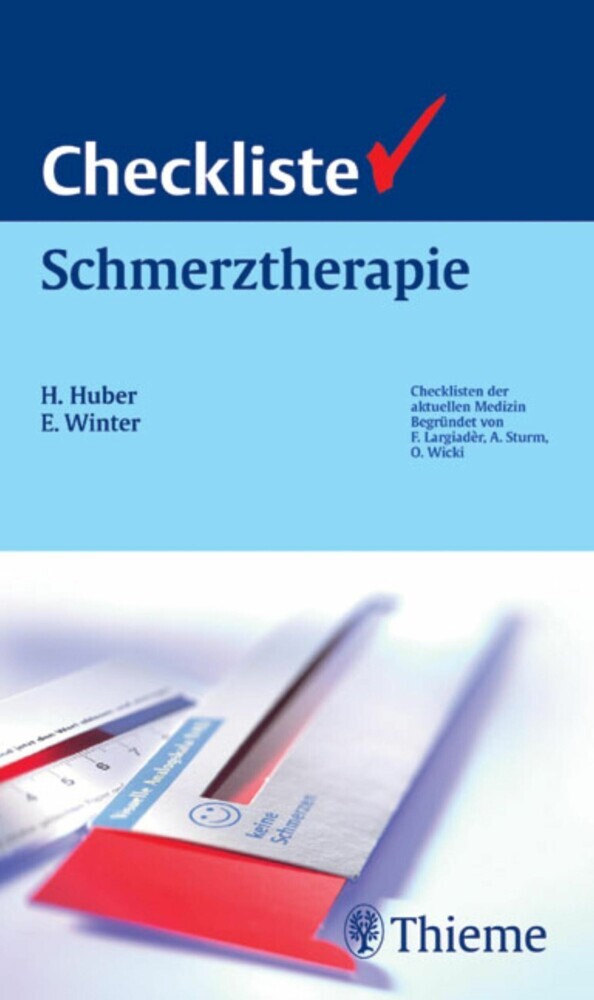 Checkliste Schmerztherapie main product photo
