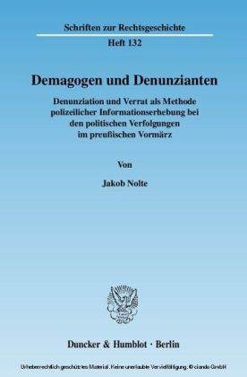 Demagogen und Denunzianten.