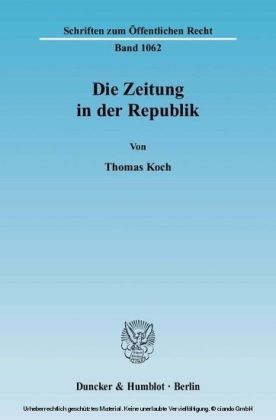 Die Zeitung in der Republik.