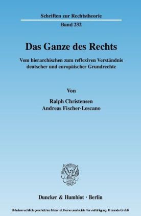 Das Ganze des Rechts.