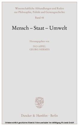 Mensch - Staat - Umwelt.