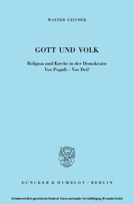 Gott und Volk.