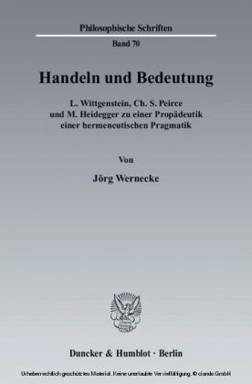 Handeln und Bedeutung.