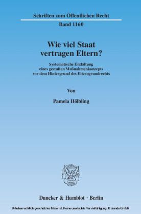 Wie viel Staat vertragen Eltern?