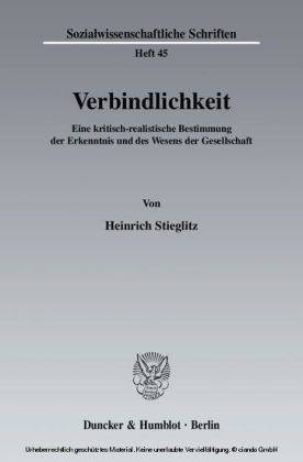 Verbindlichkeit.