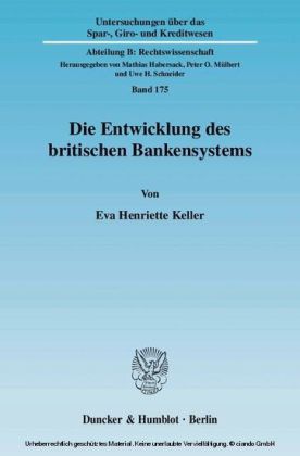 Die Entwicklung des britischen Bankensystems.