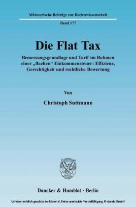 Die Flat Tax.