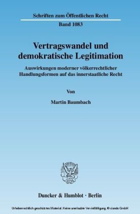 Vertragswandel und demokratische Legitimation.