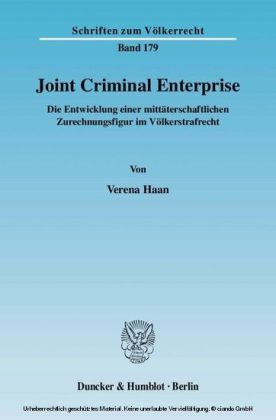 Joint Criminal Enterprise.