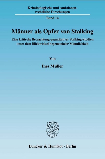 Männer als Opfer von Stalking. main product photo