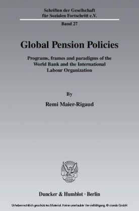 Global Pension Policies.