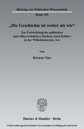 "Die Geschichte ist weiter als wir".