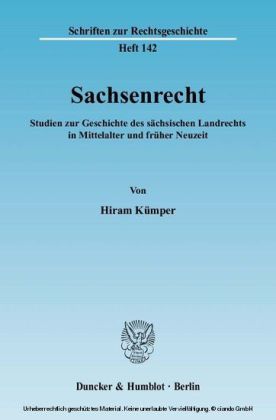 Sachsenrecht.