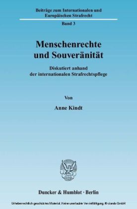 Menschenrechte und Souveränität.