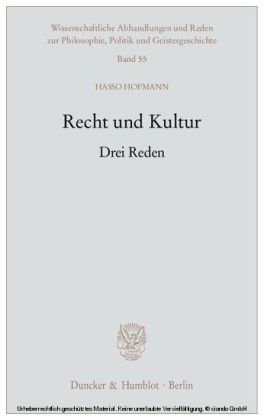 Recht und Kultur. main product photo