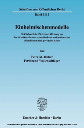 Einheimischenmodelle.